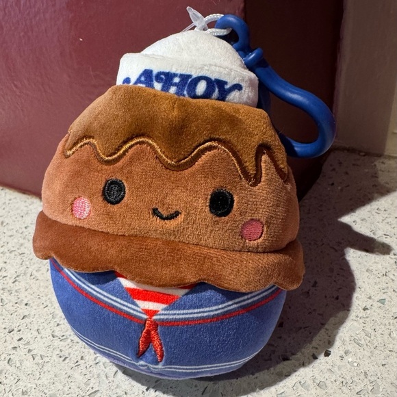 Squishmallows Stranger Things Plush clip - New - Picture 1 of 2